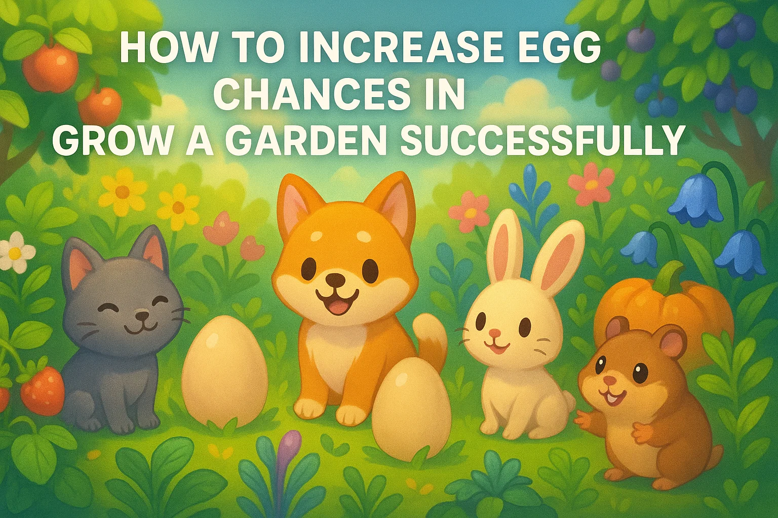 How to Increase Egg Chances in Grow A Garden Successfully
