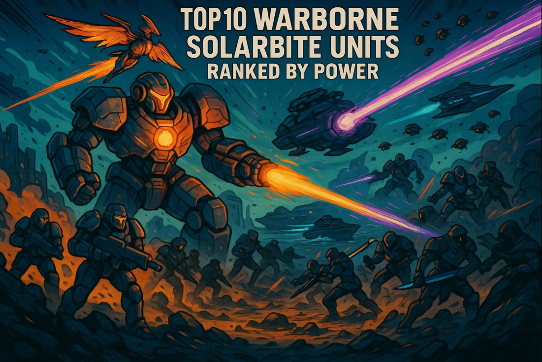 Top 10 Warborne Solarbite Units Ranked by Power