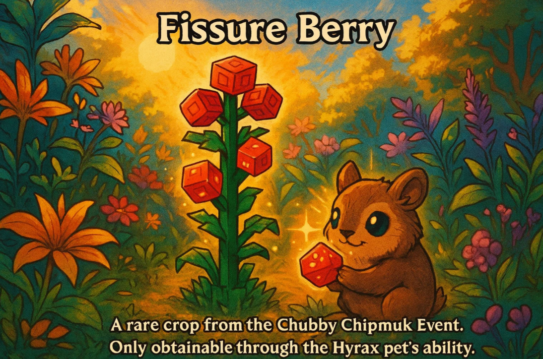 How to Get Fissure Berry in Grow a Garden