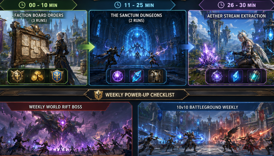 Aion 2 45-Minute Daily & Weekly Guide