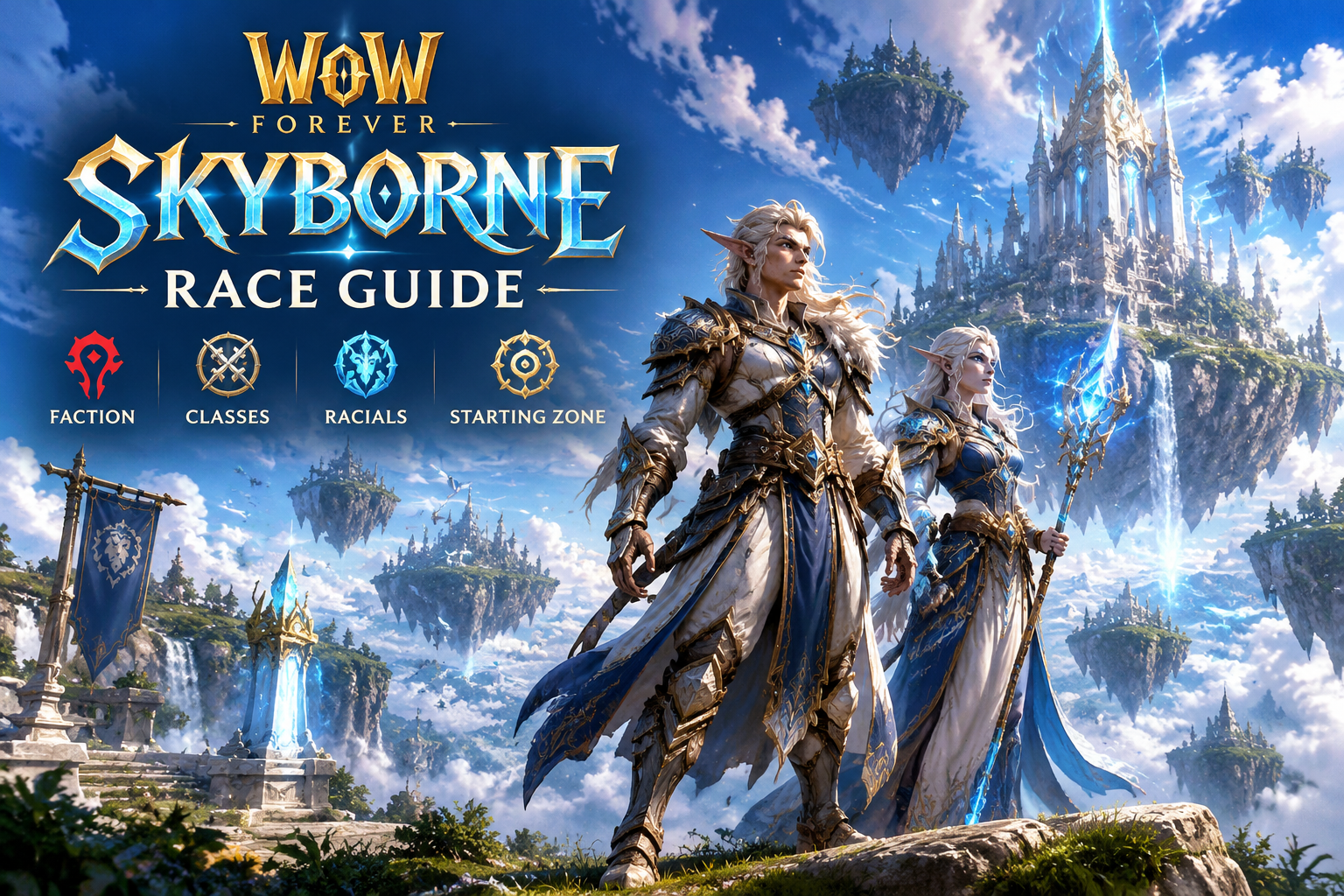 WoW Forever Skyborne Race Guide: Faction, Classes, Racials, and Starting Zone