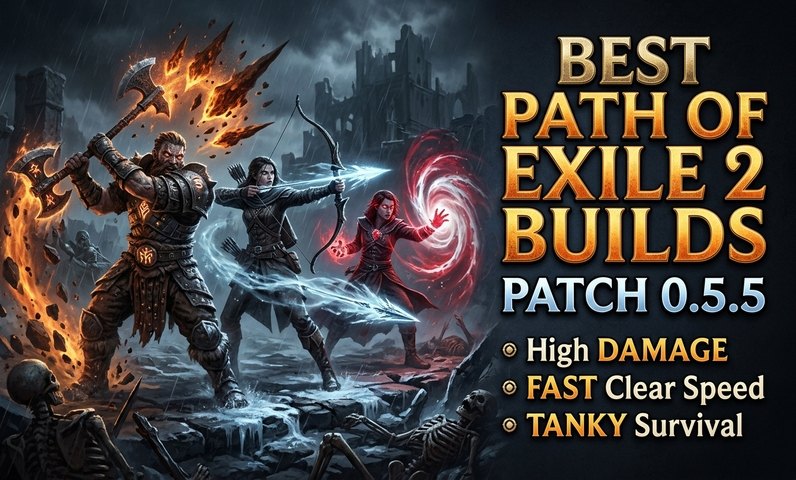 Best Path of Exile 2 Builds in Patch 0.5.5 for Damage, Clear Speed, and Survival